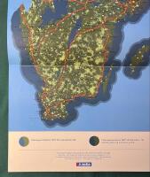 Telia GSM Täckningskartor, ficktelefon, Våren 1996 samt NMT 900 Täckningskartor 1996