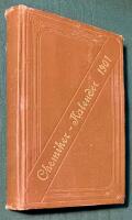 Chemiker-Kalender 1901. Ein H&uuml;lfbuch f&uuml;r Chemiker, Physiker, Mineralogen, Industrielle Pharmaceuten, H&uuml;ttenm&auml;nner u. s. w.