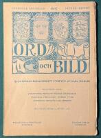 Ord och bild - Illustrerad m&aring;nadsskrift 1907, nionde h&auml;ftet