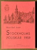 Matrikel &ouml;ver Stockholms polisk&aring;r 1959