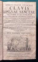 Clavis Lingvae Sanctae Veteris Testamenti : Vocabvlorvm Significationes Tvm Generales Tvm Speciales Ordine Concinno Exhibens...