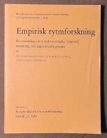Empirisk rytmforskning - En orientering om musikvetenskaplig bakgrund, utveckling och n&aring;gra aktuella projekt