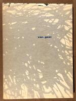 chr. j. van geel - stedelijk museum amsterdam 15 dec - 22 jan