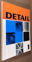 Detail - Zeitschrift f&uuml;r Architektur + Baudetail + Einrichtung. 1 Serie 1970