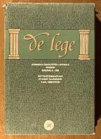 De lege - Juridiska fakulteten i Uppsala &aring;rsbok - &Aring;rg&aring;ng 6, 1996 - R&auml;ttsvetenskapliga studier till&auml;gnade Carl Hemstr&ouml;m av professorskolleger i Uppsala