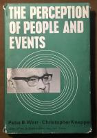 The perception of people and events