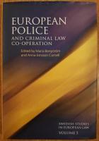 European police and criminal law co-operation