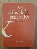 Stil, stilistik & stilanalys Stil, stilistik & stilanalys