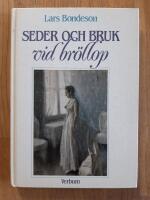 Seder och bruk vid br&ouml;llop