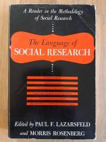 The language of social research : A Reader in the Metholdology of Social Research