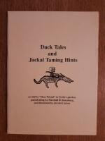 Duck Tales and Jackal Taming Hints