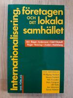 Internationalisering, f&ouml;retagen och det lokala samh&auml;llet