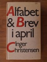 Alfabet & brev i april - Dikter