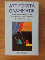 Att f&ouml;rst&aring; grammatik : en nyckel till effektivare studier i engelska, franska och tyska