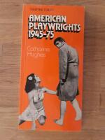 American playwrights 1945-75 : Theatre today
