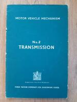 Transmission. Motor vehicle mechanism No 2