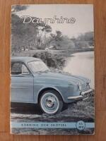 Renault Dauphine. K&ouml;rning och sk&ouml;tsel.
