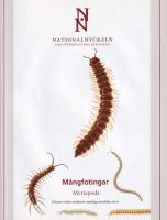 M&aring;ngfotingar. Myriapoda