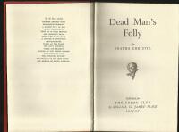 Dead Man&acute;s Folly