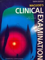 Macleod's clinical examination