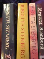 4 romaner av Birgitta Stenberg: Detta med Doris, Alla vilda, Fritt f&ouml;rfall, Eldar och ris