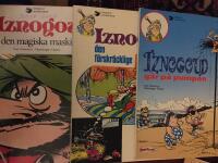 3 nummer av Iznogoud, se nedan 