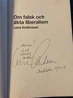 Om falsk och äkta liberalism