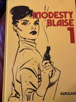 4 album: Modesty Blaise nr 1, 3, 5 ,7