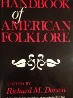 Handbook of american folklore