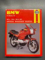 BMW K100 & 75 owners workshop manual
