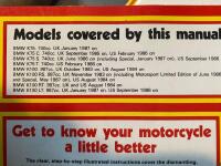 BMW K100 & 75 owners workshop manual
