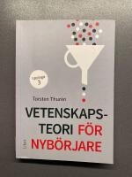 Vetenskapsteori f&ouml;r nyb&ouml;rjare