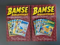 2 b&ouml;cker: Bamsebiblioteket 1) Volym 5 Nummer 1-6 1975  2) Volym 6  Nummer 7-12  1975