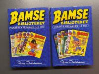2 b&ouml;cker: Bamsebiblioteket  1) Vol 1  Nummer 1-6 1973  2) Vol 2  Nummer 7-12 1973