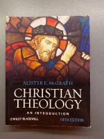 Christian Theology: An Introduction, 5th Edition