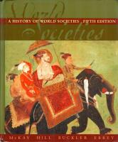A history of world societies