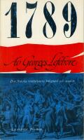 1789 : Den franska revolutionens bakgrund och orsaker
