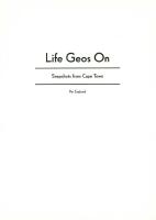 Life Geos On : snapshots from Cape Town
