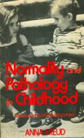 Normality and pathology in childhood