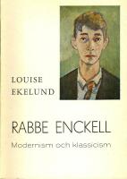 Rabbe enckell- Modernism och klassicism