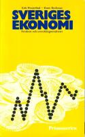 Sveriges ekonomi : struktur och utvecklingstendenser