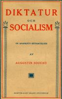 Diktatur och socialism