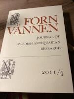 Forn v&auml;nnen journal of Swedish antiquarian research 2011/4