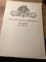 Svenska Linne-S&auml;llskapets &Aring;rsskrift 1940