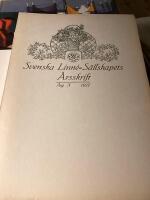 Svenska Linne-S&auml;llskapets &aring;rsskrift &aring;rg 1927