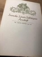 Svenska Linne-S&auml;llskapets &aring;rsskrift &aring;rg 1954-1955