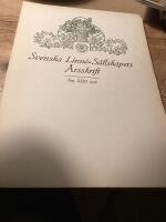 Svenska Linne-S&auml;llskapets &aring;rsskrift &aring;rg 1948
