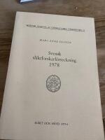 Svensk sl&auml;ktforskarf&ouml;rteckning 1978