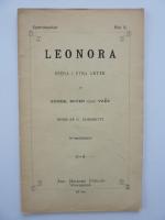 Leonora opera i fyra akter