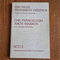 Das Neue Testament deutsch Neues G&ouml;ttinger Bibelwerk Das Evangelium Nach Markus